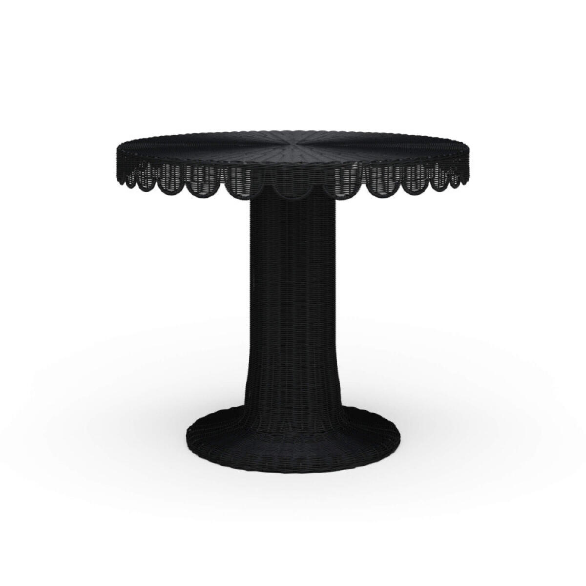 9da49273d091f79beba19e709ebb80a4 Scalloped Round Bistro Table - Image 1