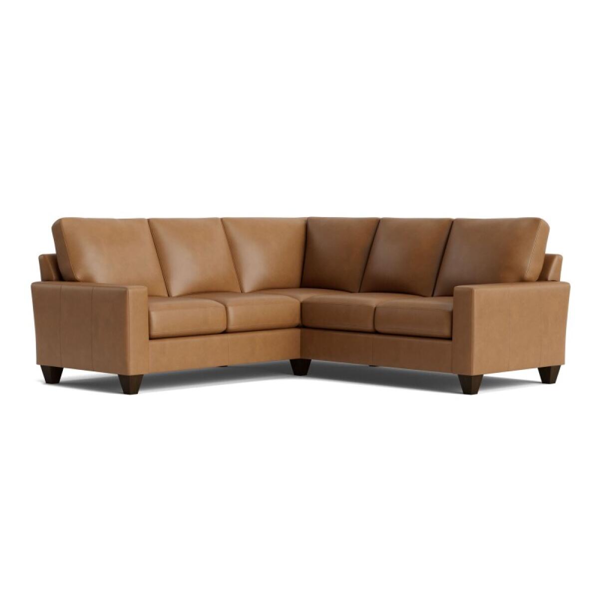 True Custom™ True Custom® Leather Large Track Arm L-Shaped Sectional Sectionals Bassett Furniture 2 True Custom™ True Custom® Leather Large Track Arm L-Shaped Sectional Sectionals Bassett Furniture 2