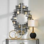 Reflection Metal Wall Decor, S/2 Wall Decor Black 11