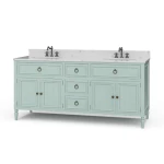 Cholet Double Vanity W/ Sink & Marble Top