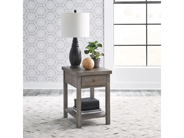 Modern Farmhouse Drawer Chair Side Table Chairside Tables Chairside Tables