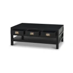 Kagu 6 Drawer Coffee Table W/ Shelf - Image 6