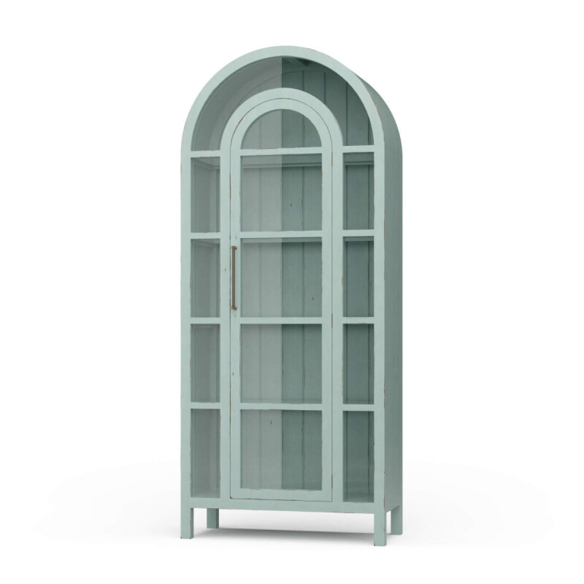 9e5044660ed3395d2886c594e4261564 Vannes Display Cabinet W/ Glass Shelves - Image 1