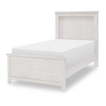 Complete Panel Bed Twin Youth Beds Bleached Linen 9