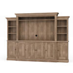 French Hens Media Cabinet