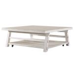 Modern Farmhouse Oversized Square Cocktail Table - Image 3