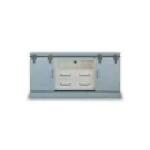 Sonoma Media Console 84” Entertainment Stands Blue 17