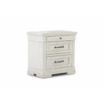 Nightstand 3 Drawer Nightstands Chalk 5