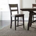 Double Bridge Upholstered Counter Chair (RTA) Barstools Barstools 16