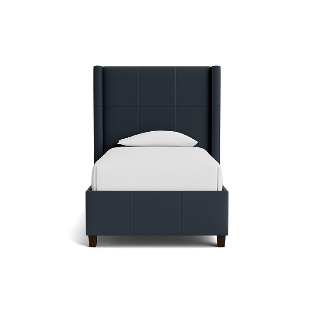 9eb221b50baf288a110af044b3a887be Dublin Leather Upholstered Bed - Image 1