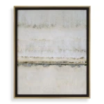 Gilded Horizon Framed Print