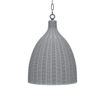 Hampton Rattan Pendant Small Lighting Bramble 12