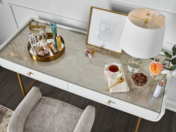 Love. Joy. Bliss.-Miranda Kerr Home Allure Vanity Desk - Image 4