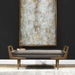 Waylon Bench, Taupe Gray - Image 11