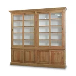 Hudson 99'' Bookcase W/ Sliding Doors - Image 3