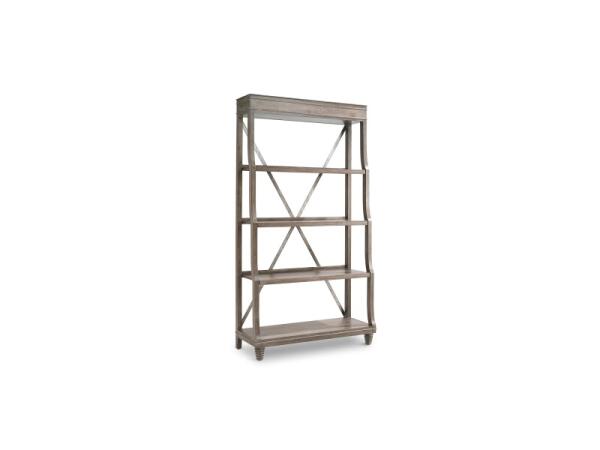 Compass Grey Etagere Outdoor Accessories Bassett Furniture