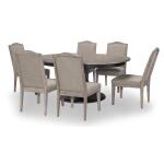 Complete Round Table Dining Sets Black 19