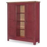 Pie Safe Dining Storage Barnwood Oak And Spiced Apple 17