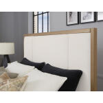 Crafted Cherry By Ben & Erin Napier King Upholstered Bed-white Fab - Image 5