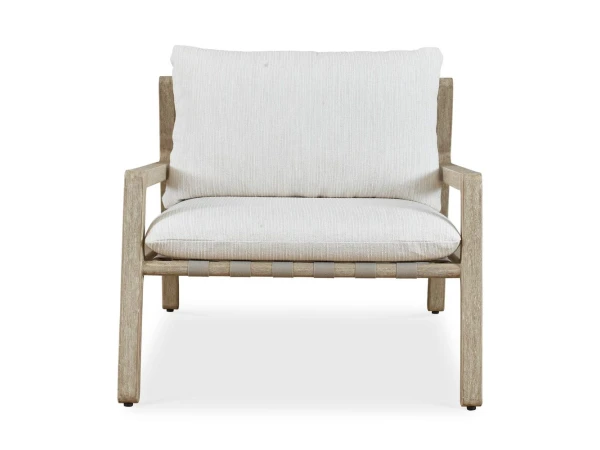 Strapped Outdoor Lounge Chair – 2 Cartons Outdoor Chairs Cream