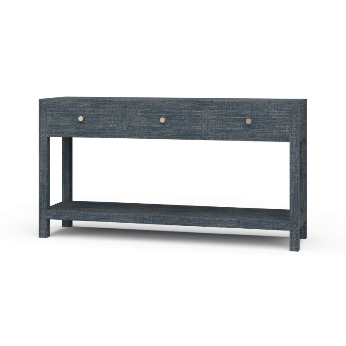 9f77b96d424788c257ce3e9889222f67 Kagu Console Table W/ Raffia - Image 1