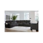 Chauncey Leather Power Reclining Sectional - Image 2