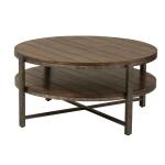 Breckinridge Round Cocktail Table Cocktail & Coffee Tables Brown 10