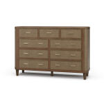 Lexington 9 Drawer Dresser W/ Rattan