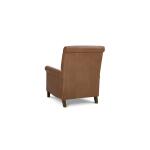 Nelson Leather Sock Arm Lay Flat Power Recliner Chairs Bassett Furniture 23