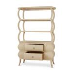 Savannah Open Bookcase W/ Rattan - Image 7