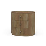 Kraton Oval Bedside Table