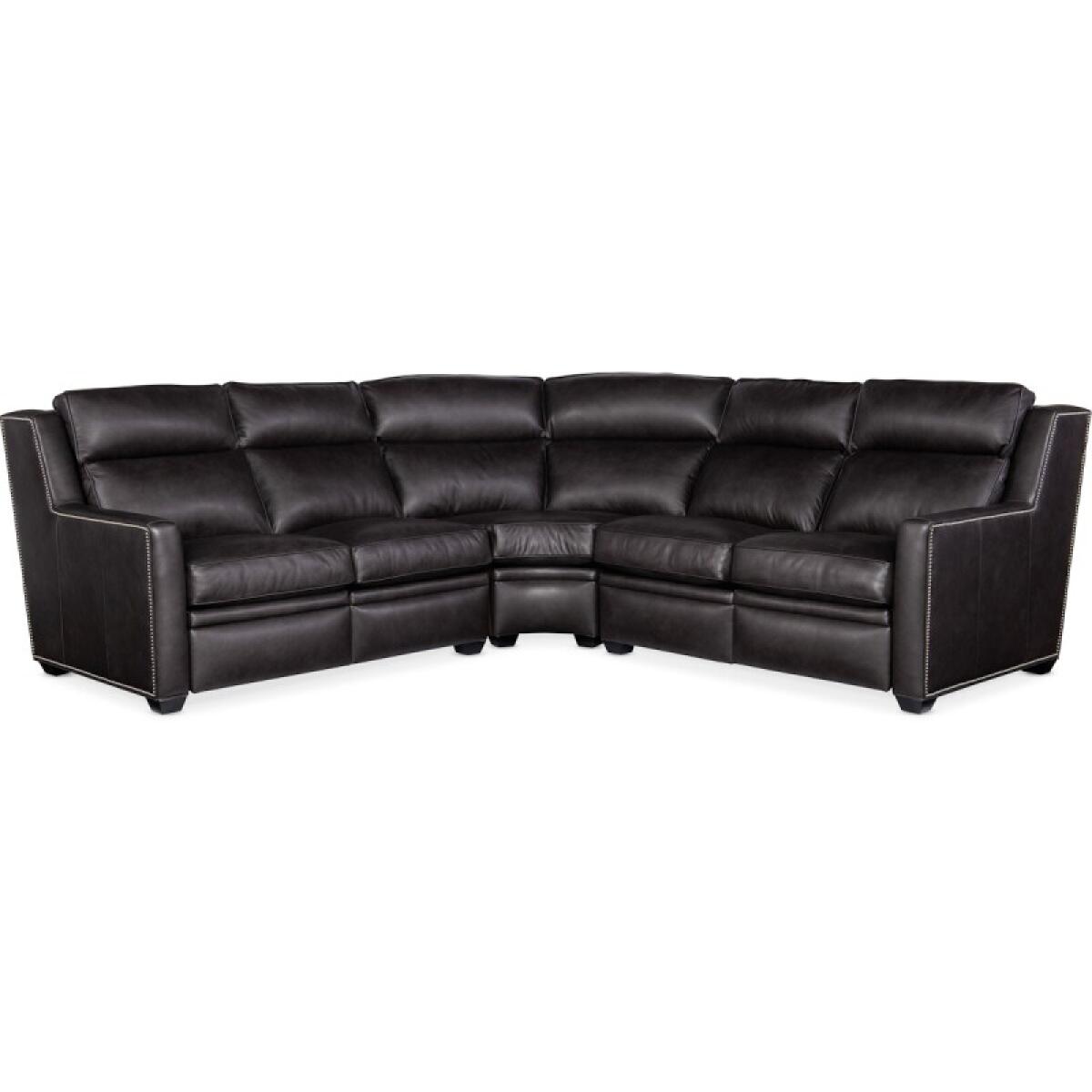 Sectionals 203 Revelin Reclining Sectional with Two-Piece Back Sectionals Black 2 Sectionals 203 Revelin Reclining Sectional with Two-Piece Back Sectionals Black 2