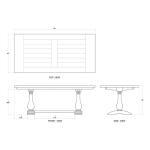 Trestle Dining Table - Image 7
