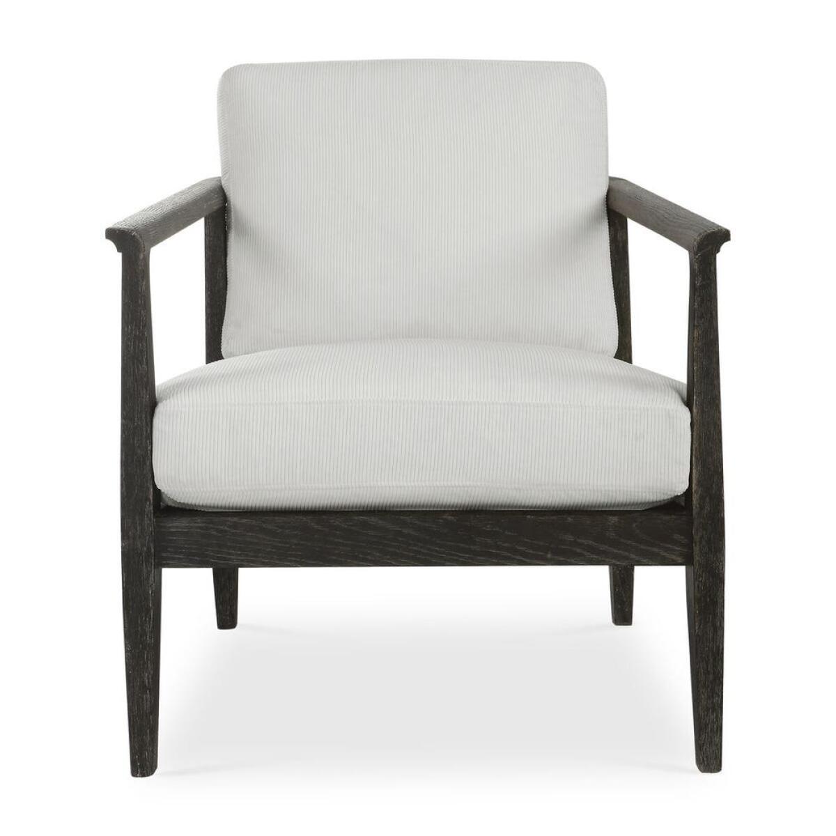 a01e05c350b9575fb5b236994ab2a69a Brunei Accent Chair, White - Image 1