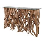 Teak Wood Console - Image 5
