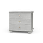 Luna 3 Drawer Bedside Table