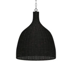 Hampton Rattan Pendant Large