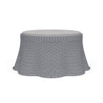 Newport Rattan Ottoman W/ Cushion Ottomans & Poufs Bramble 21