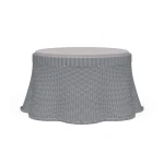 Newport Rattan Ottoman W/ Cushion Ottomans & Poufs Bramble 22