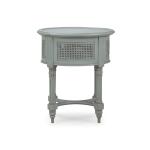 Montego Side Table W/ Rattan Door - Image 9