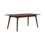 Space Savers Rectangular Leg Table Dining Tables Brown 19