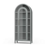 Vannes Display Cabinet W/ Glass Shelves