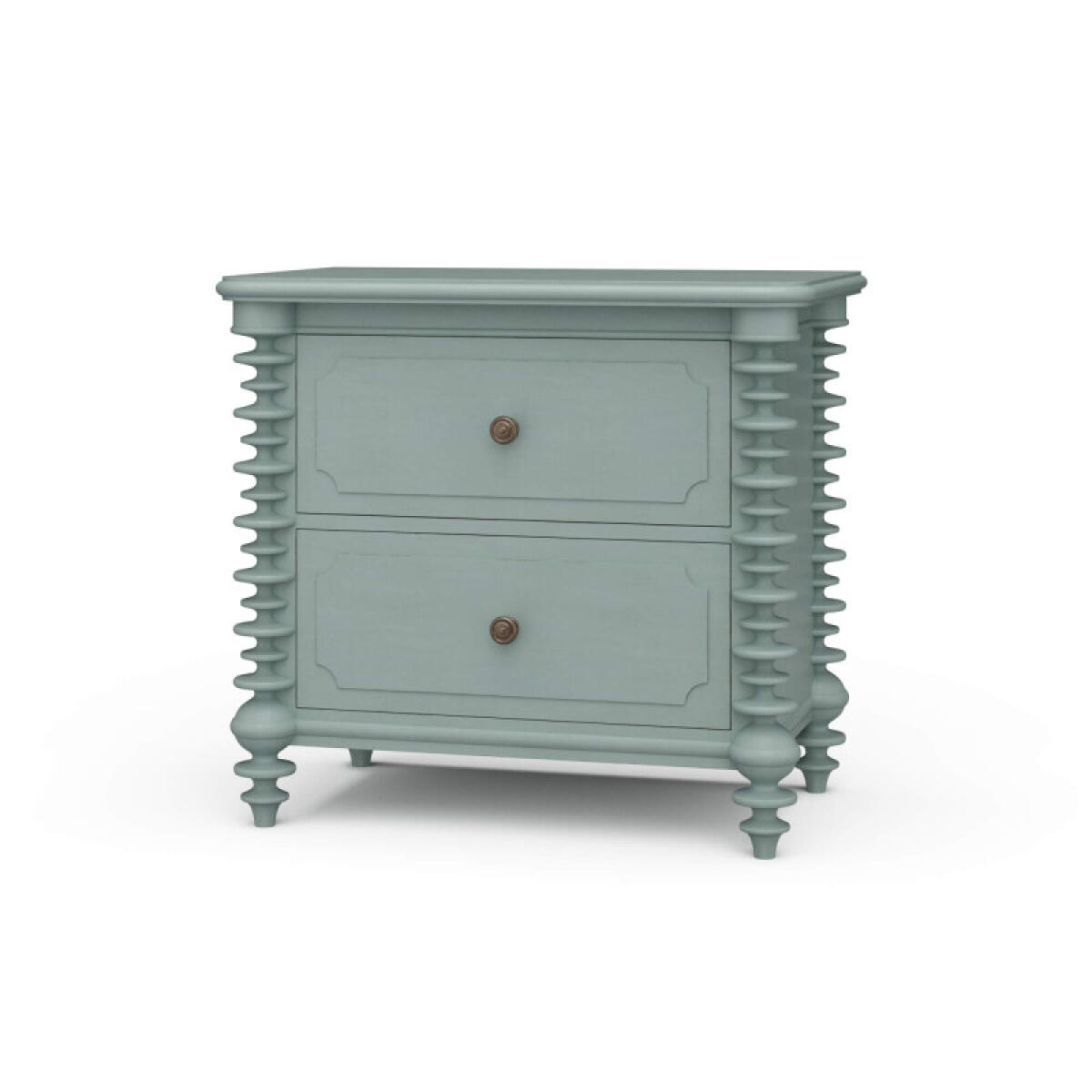 a0ee2d46cf5cd4798f1e27864327ceef Milano 2 Drawer Bedside Table - Image 1
