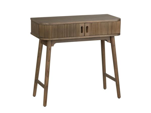 Chaplin 2 Door Brown Writing Desk Desks Brown