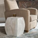 Grove Accent Stool, Ivory - Image 4