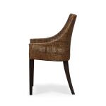 Savanah Rattan Dining Chair W/ Seat Cushion - Image 8