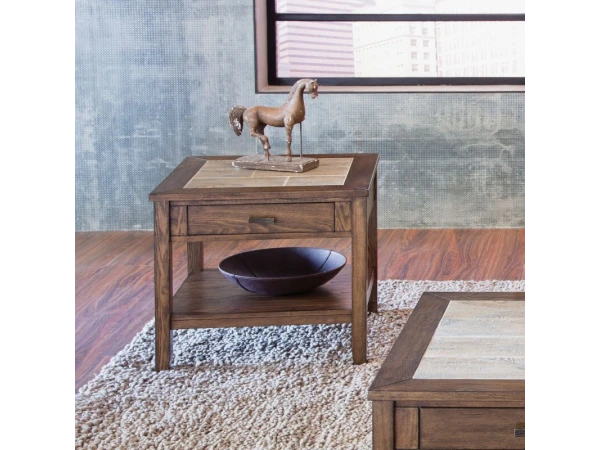 Mesa Valley End Table End tables Brown