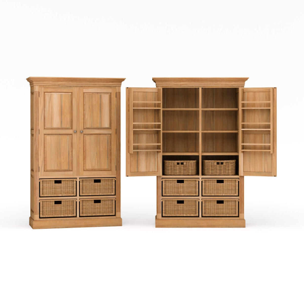 a12110a50d0d60993e316ea8179680d4 Sonoma Storage Cabinet W/ Baskets - Image 1