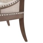 Americana Farmhouse Uph Shelter Dining Bench - Image 11