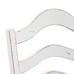 Magnolia Manor Ladder Back Side Chair (RTA) Chairs & Benches Antique White & Weathered Bark 18